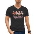 Valentine Cozy Goose Bookish Forget Flowers Buy Me Books Men's V-Neck T-Shirt Valentine Cozy Goose Bookish Forget Flowers Buy Me Books Men's V-Neck T-Shirt