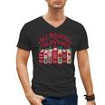 Valentines All Booked For Valentine Book Lover Teacher Men's V-Neck T-Shirt