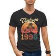 Vintage 1996 Retro Sunset Nostalgia 90s 30th Birthday Men's V-Neck T-Shirt
