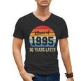 Vintage Class Of 1995 30 Years Later Reunion 30th Graduation Men's V-Neck T-Shirt