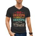 Vintage Great Grandpa For Fathers Day Dad Papa Grandpa Men's V-Neck T-Shirt Vintage Great Grandpa For Fathers Day Dad Papa Grandpa Men's V-Neck T-Shirt