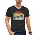 Vintage Homebody Shirt Stay At Home Quarantine Introvert Men's V-Neck T-Shirt