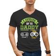 Vintage Leveling Up To Daddy 2026 Soon To Be Dad 2026 Men's V-Neck T-Shirt