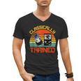 Vintage Retro Classically Trained Video Game 90s Nostalgia Men's V-Neck T-Shirt