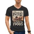 Vintage Saying Please Be Patient With Me I'm From The 1900s Men's V-Neck T-Shirt
