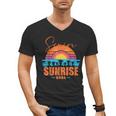 Vintage SENIOR SUNRISE 2026 Seniors Of Class Graduation Men's V-Neck T-Shirt