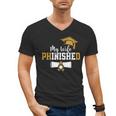 My Wife Phinished PhD Graduation Family Matching Men's V-Neck T-Shirt