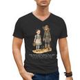 Wizard Of Oz Book Quote Scarecrow Dorothy Retro Drawing Men's V-Neck T-Shirt