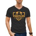 Wrestling Senior Night Wrestling Senior 2025 Graduation 17 Men's V-Neck T-Shirt