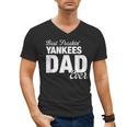 Yankees North Best Freakin' Dad Ever HS Men's V-Neck T-Shirt