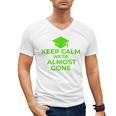 2018 Graduation Red Green High School Color Men's V-Neck T-Shirt
