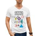 80s Nostalgia Never Forget Men's V-Neck T-Shirt