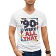The 90s Were All That – Retro 1990s Nostalgia Tee Premium Tri-Blend Men's V-Neck T-Shirt