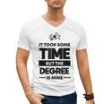 Adult College Graduation Men's V-Neck T-Shirt