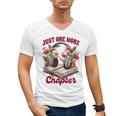 Audiobook Lover Bookish Headphones Just One More Chapter Men's V-Neck T-Shirt