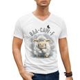 Back Off – Sheep Baa Crow Caw Pun For Introverts Men's V-Neck T-Shirt