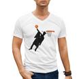 Basketball Slam Dunk Elementary Graduation 2025 6th Grade Men's V-Neck T-Shirt