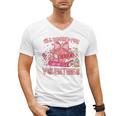 All Booked For Valentines Book Lovers Teacher Kid Valentines Men's V-Neck T-Shirt