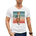 Boy Goose Vintage Rural Pastoral Charm Nostalgia Simple Life Men's V-Neck T-Shirt