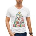 Christmas Audiology Tree Audiology Student Graduation Men's V-Neck T-Shirt
