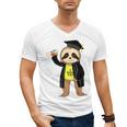 Class Of 2022 Sloth Graduation Masters College High School Men's V-Neck T-Shirt