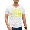 Class Of 2033 Future Graduation Tee T-Shirt Men's V-Neck T-Shirt