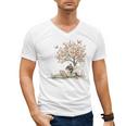 Cute Fairy Reading Fairycore Aesthetic Book Lover Men's V-Neck T-Shirt Cute Fairy Reading Fairycore Aesthetic Book Lover Men's V-Neck T-Shirt