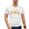 Dad Of The Birthday First Trip Around The Sun Bday Boy Men's V-Neck T-Shirt