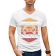 Dad Level Unlocked Gaming Gamer Father Video Games Men's V-Neck T-Shirt