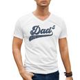 Dad5 Daddy Of 5 Kids Father Of Five Fifth Time Dad Men's V-Neck T-Shirt