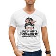 I Got My Daddy's Temper And My Mama's Attitude Men's V-Neck T-Shirt