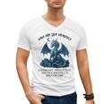 Dads Are Like Dragons Legendary Protective Fatherhood Men's V-Neck T-Shirt Dads Are Like Dragons Legendary Protective Fatherhood Men's V-Neck T-Shirt