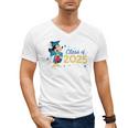 Disney Mickey Mouse Cap & Gown '25 Graduation Class Of 2025 Premium Tri-Blend Men's V-Neck T-Shirt