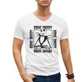 Disney The Nightmare Before Christmas Jack Bone Daddy Frame Men's V-Neck T-Shirt Disney The Nightmare Before Christmas Jack Bone Daddy Frame Men's V-Neck T-Shirt