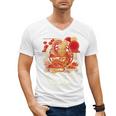 I Dont Know What Youre Doing Chinese New Year Introvert Raglan Baseball Tee Men's V-Neck T-Shirt