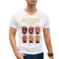 I Dont Like Morning People Introvert Coffee Lover Antisocial Raglan Baseball Tee Men's V-Neck T-Shirt
