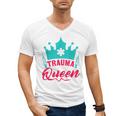 EMT Trauma Queen Paramedic Student T-Shirt Graduation Men's V-Neck T-Shirt