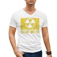 Fallout Shelter Nuclear War Radioactive Nostalgia T-Shirt Men's V-Neck T-Shirt