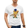 Flossing Pizza Dairy OIT For Dairy OIT Graduation Men's V-Neck T-Shirt