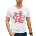 Forget Flowers Buy Me Books Men's V-Neck T-Shirt