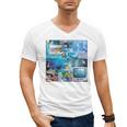 Frutiger Aero Retro Vibes Premium Tri-Blend Men's V-Neck T-Shirt Frutiger Aero Retro Vibes Premium Tri-Blend Men's V-Neck T-Shirt