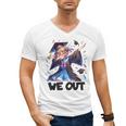 We Out Graduate Dabbing Anime Girl Grad Graduation Men's V-Neck T-Shirt