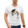 Graduation Beagle Dog 2017 Graduate Graduation Tee Men's V-Neck T-Shirt