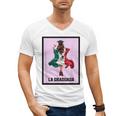 Graduation Latina Educated La Graduada Mexican Bingo Card Men's V-Neck T-Shirt