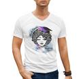 Graduation Masters Degree Woman Queen Graduate 2025 Men's V-Neck T-Shirt