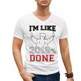 GraduationShirt I'm Like 2018 Done Class Of Men's V-Neck T-Shirt