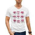 Heart Reading Books Valentine Teacher Boy Girl Book Lover Men's V-Neck T-Shirt