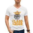High School King Graduation Shirt Class Of 2019 Seniors Men's V-Neck T-Shirt