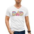Ice Cream Dad 1st Birthday Matching Family Men's V-Neck T-Shirt Ice Cream Dad 1st Birthday Matching Family Men's V-Neck T-Shirt