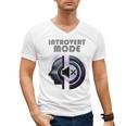 Introvert Mode Finding Inner Peace In Silence Men's V-Neck T-Shirt